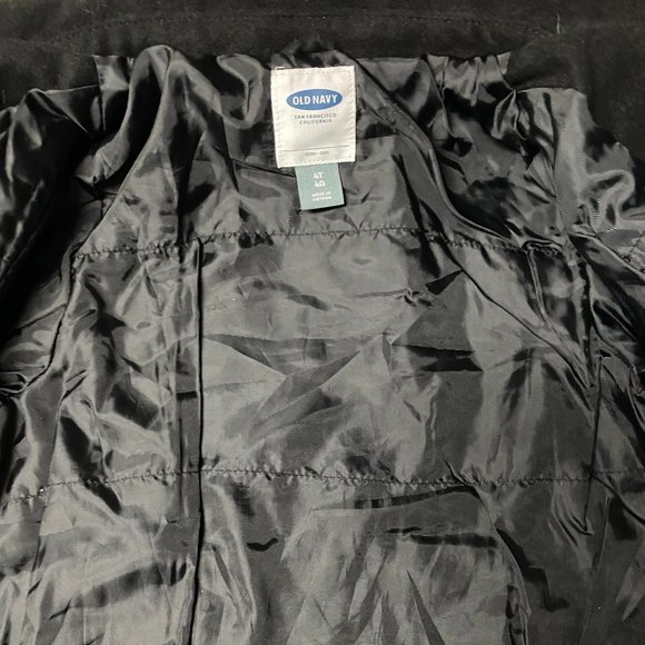 Toddler girl pea coat - Size 4T - Black - Picture 2 of 2